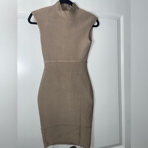 Open Back Bandage Dress